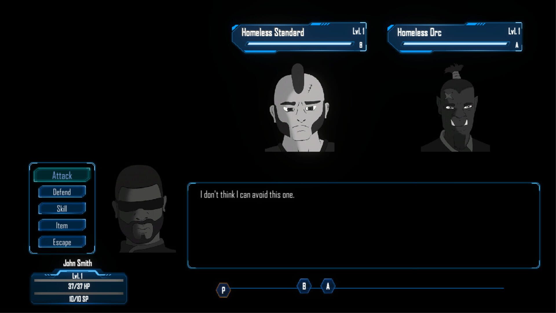 Penny RPG: Shadows of the Lost - A Blood City Tale - Screenshot