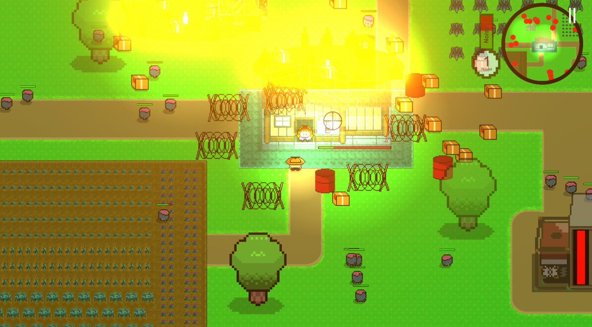 Rock'n Cow - Screenshot