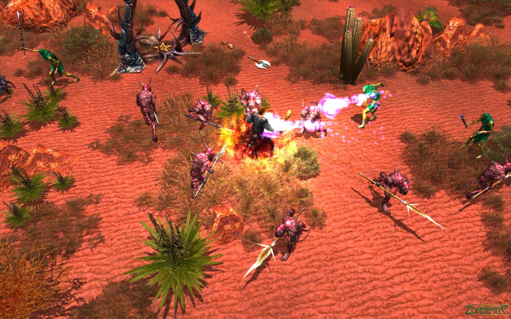 Zombasite: Orc Schism - Screenshot