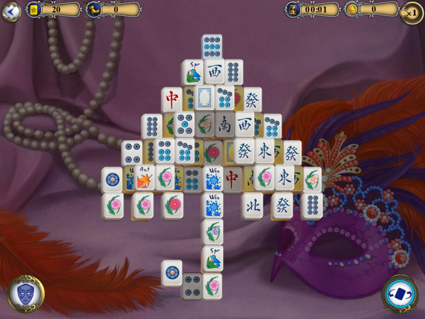 Mahjong Carnaval - Screenshot