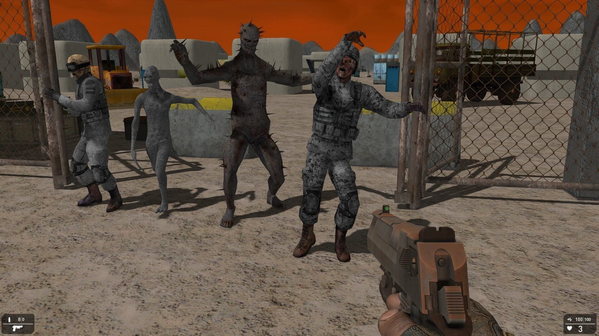 Demon Zombie Outpost - Screenshot