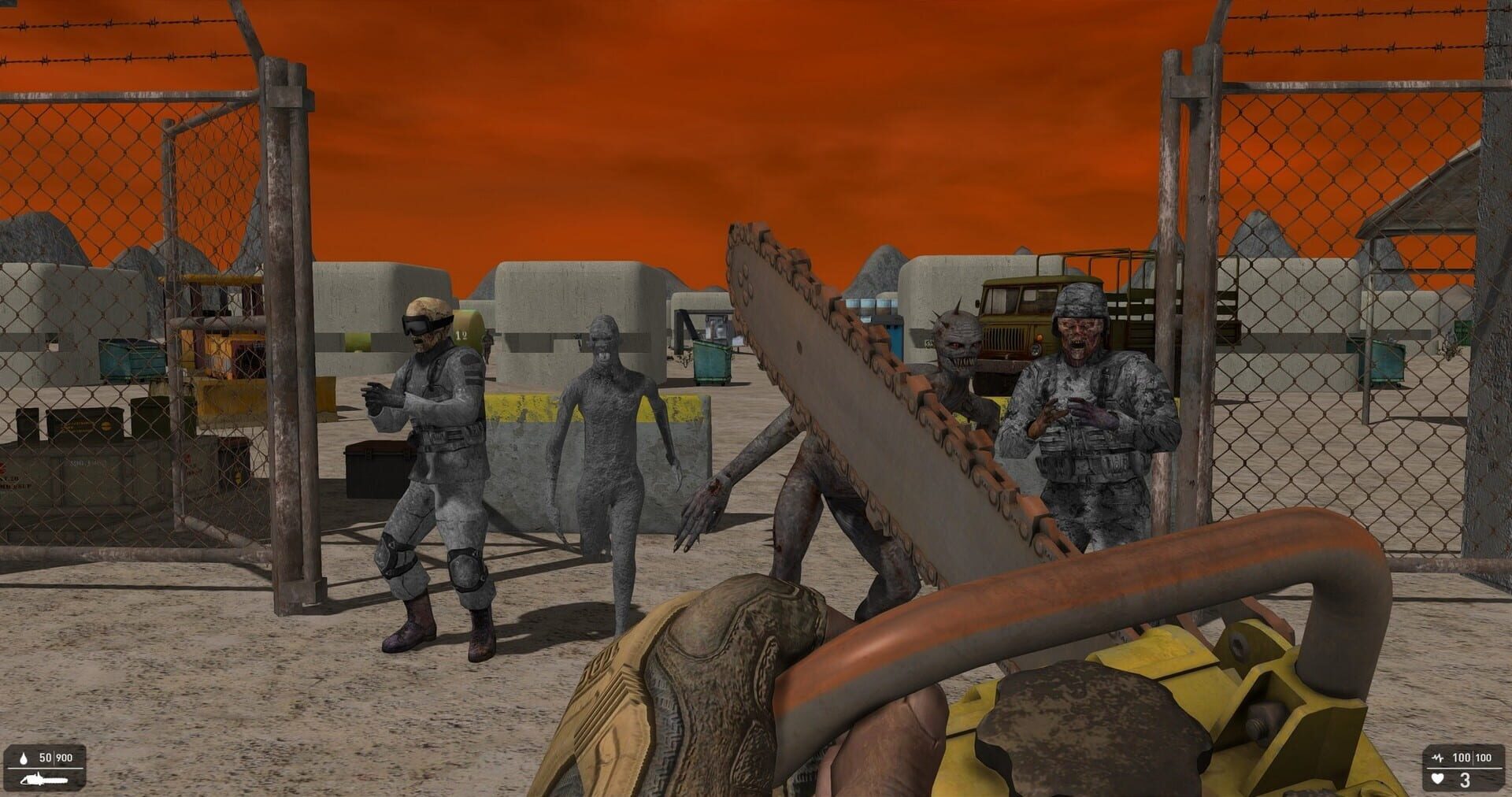 Demon Zombie Outpost - Screenshot
