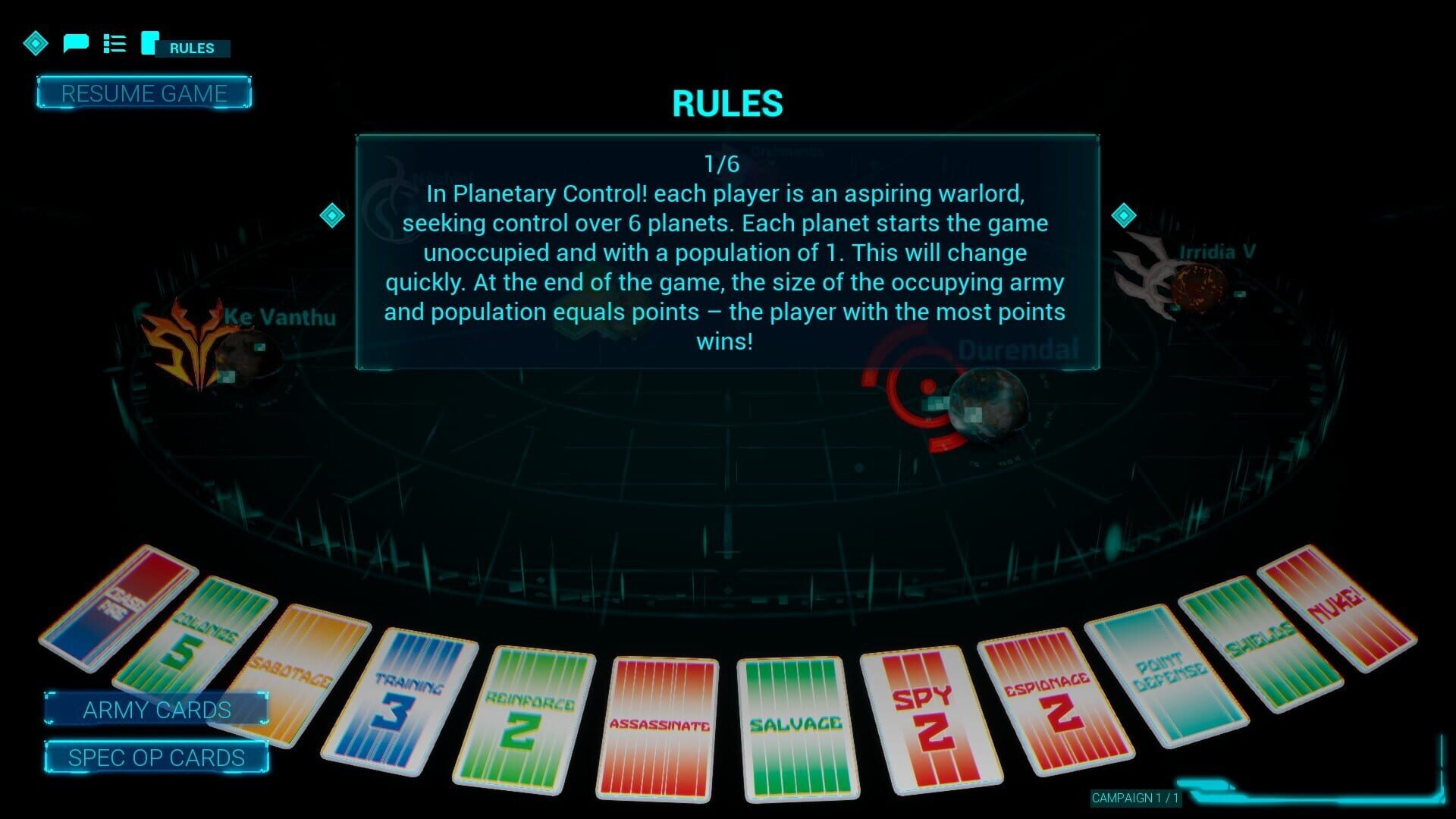 Planetary Control! - Screenshot