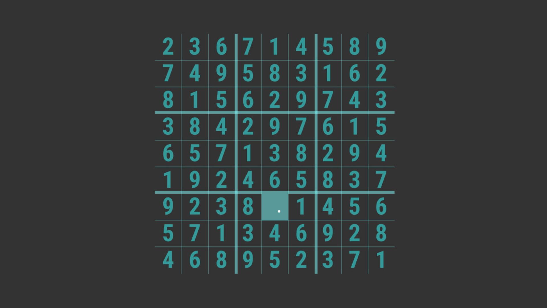 Sudoku Dreams - Screenshot