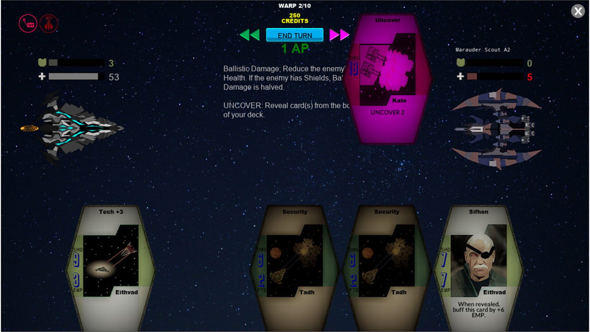 Cosmica - Screenshot