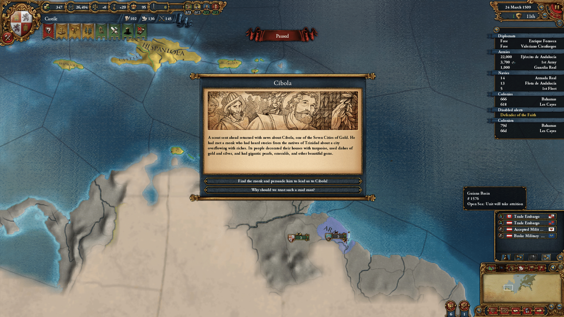 Europa Universalis IV: El Dorado screenshot