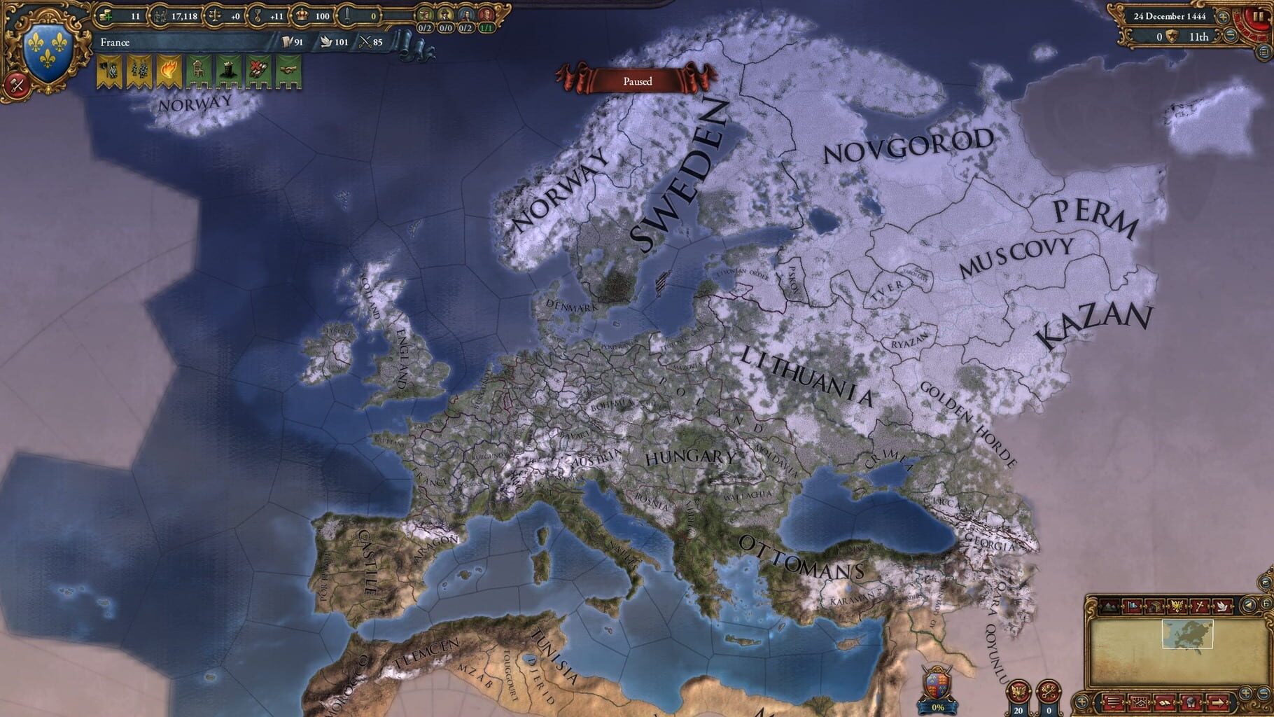 Captura de pantalla - Europa Universalis IV: Art of War