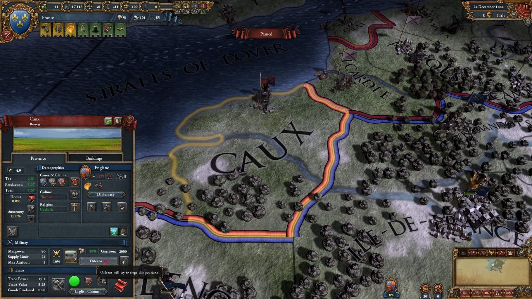 Captura de pantalla - Europa Universalis IV: Art of War