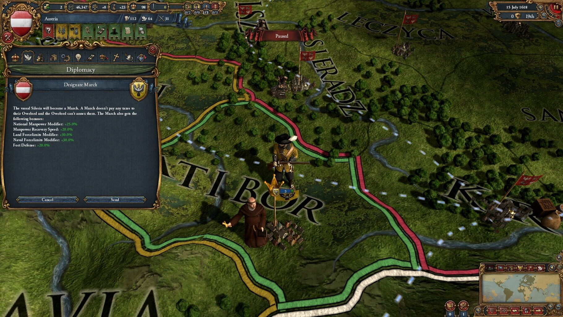 Captura de pantalla - Europa Universalis IV: Art of War