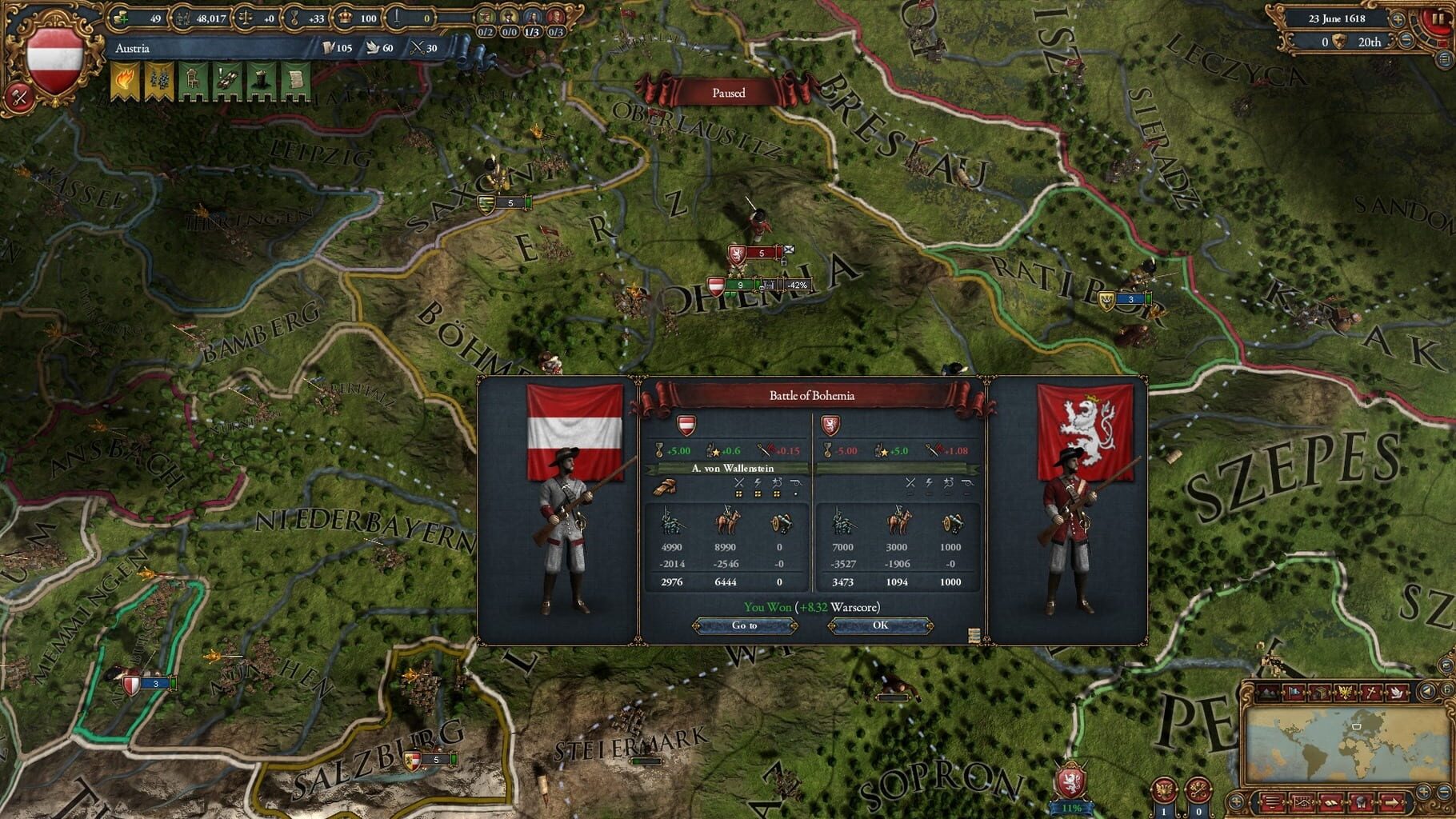 Captura de pantalla - Europa Universalis IV: Art of War