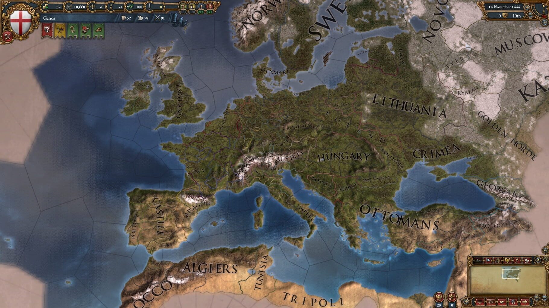 Captura de pantalla - Europa Universalis IV: Wealth of Nations