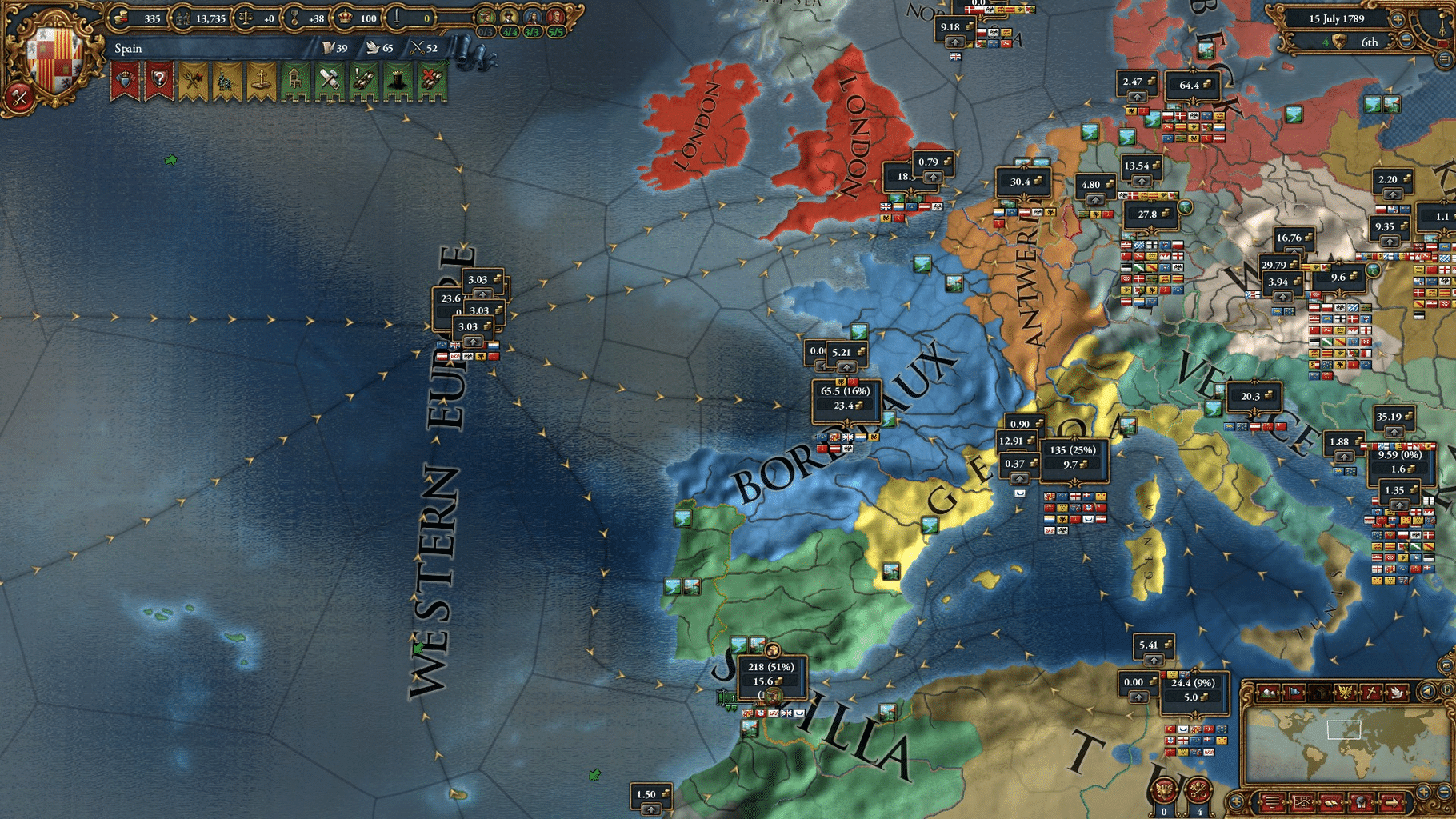 Europa Universalis IV: Wealth of Nations screenshot