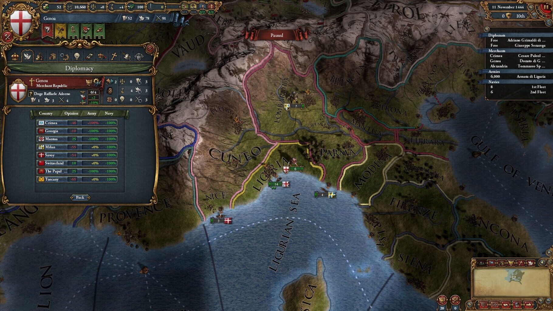 Captura de pantalla - Europa Universalis IV: Wealth of Nations