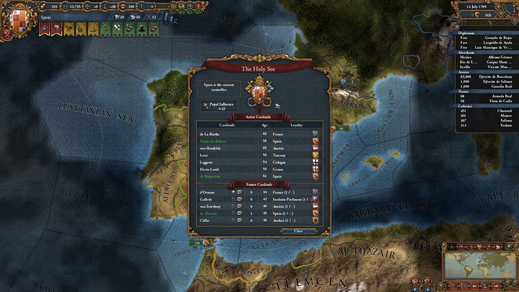 Captura de pantalla - Europa Universalis IV: Wealth of Nations