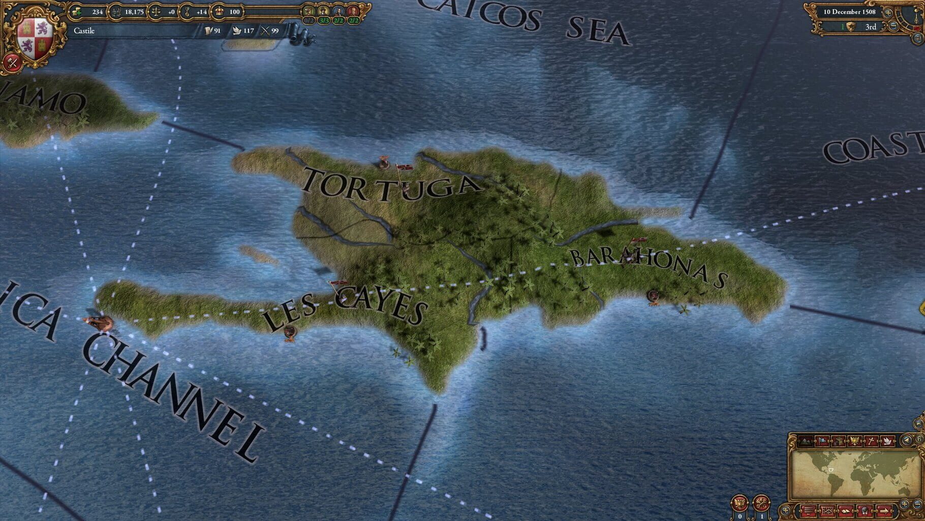 Captura de pantalla - Europa Universalis IV: Conquest of Paradise