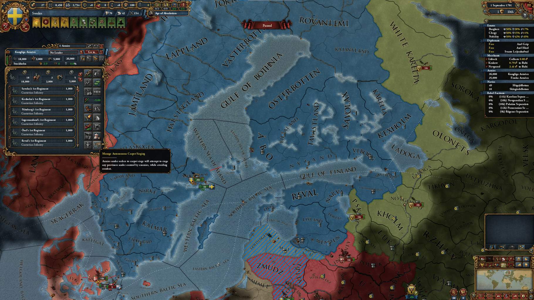 Europa Universalis IV: Leviathan screenshot