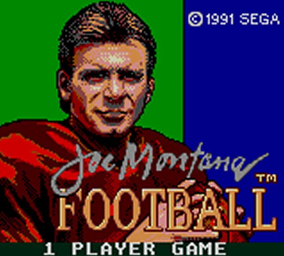 Captura de pantalla - Joe Montana Football