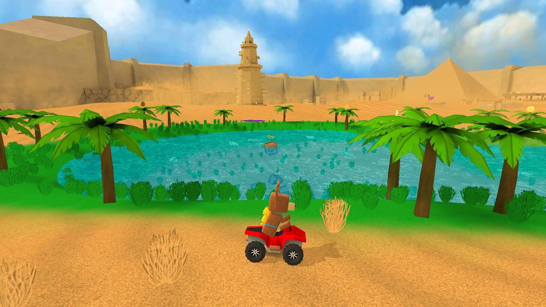 Cara Terbang di Super Bear Adventure 2.