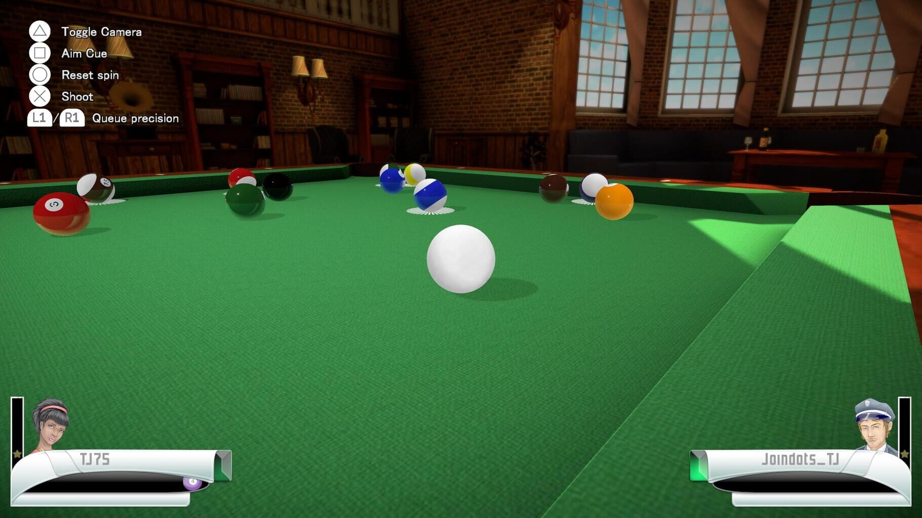 Captura de pantalla - 3D Billiards: Pool & Snooker Remastered