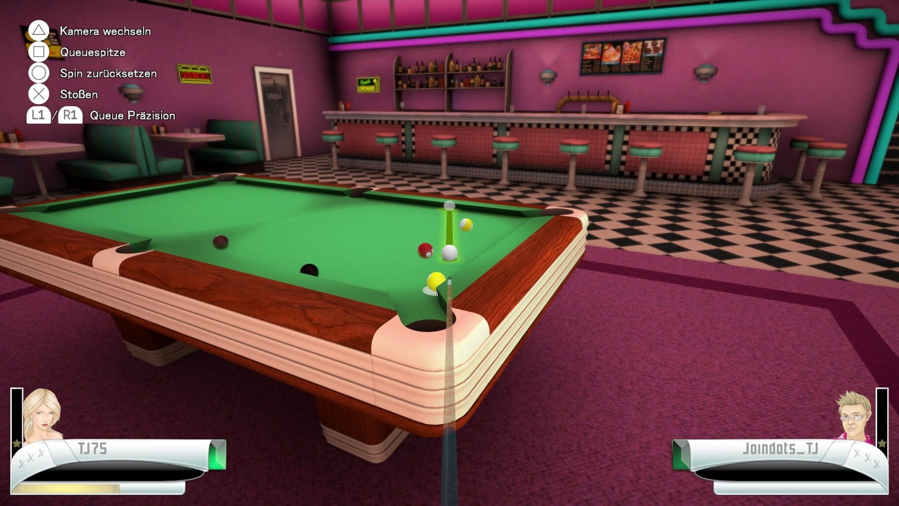 Captura de pantalla - 3D Billiards: Pool & Snooker Remastered