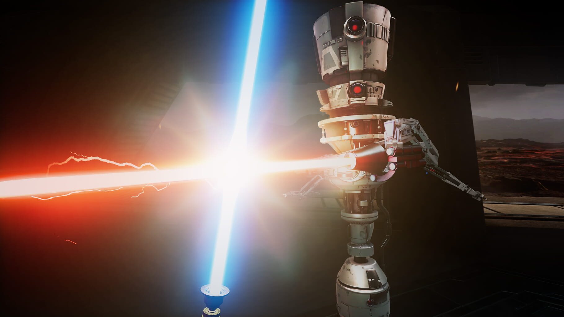 Captura de pantalla - Vader Immortal: A Star Wars VR Series