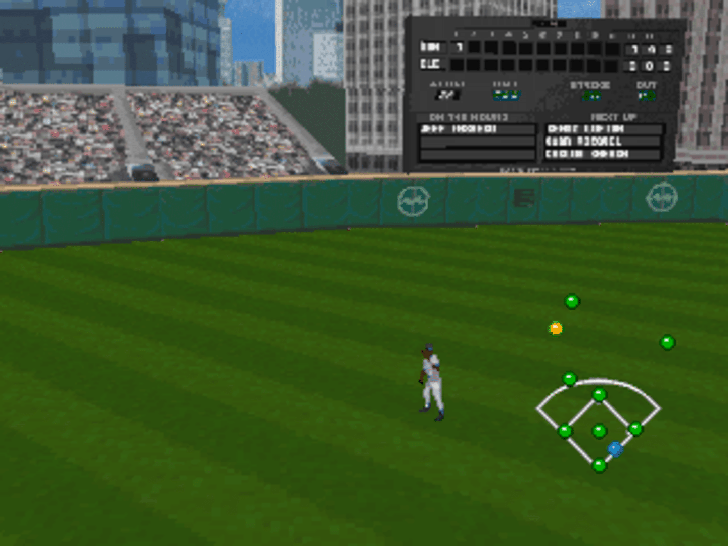 Frank Thomas Big Hurt Baseball screenshot