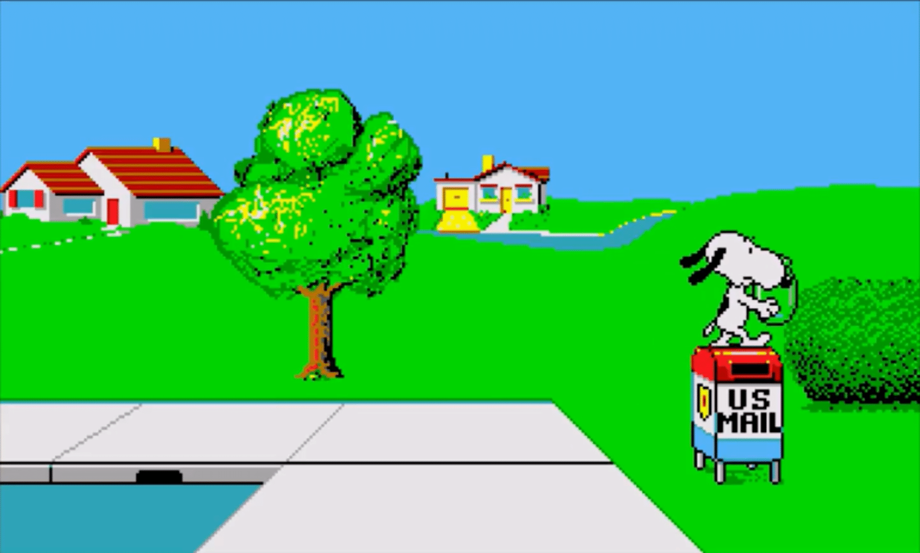 Snoopy: The Cool Computer Game screenshot