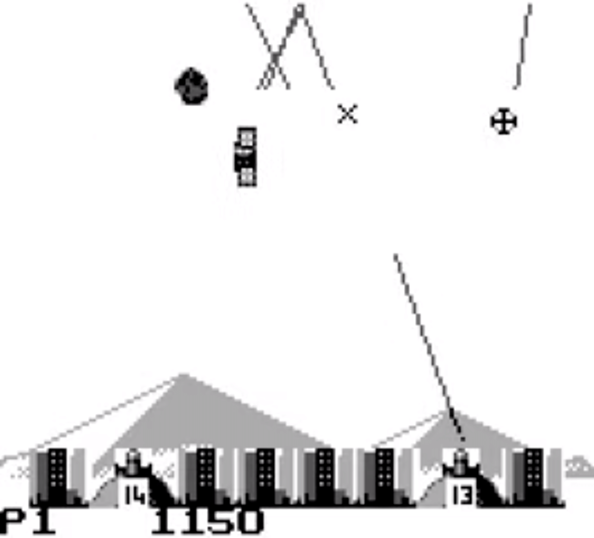 Arcade Classic No. 1: Asteroids / Missile Command screenshot