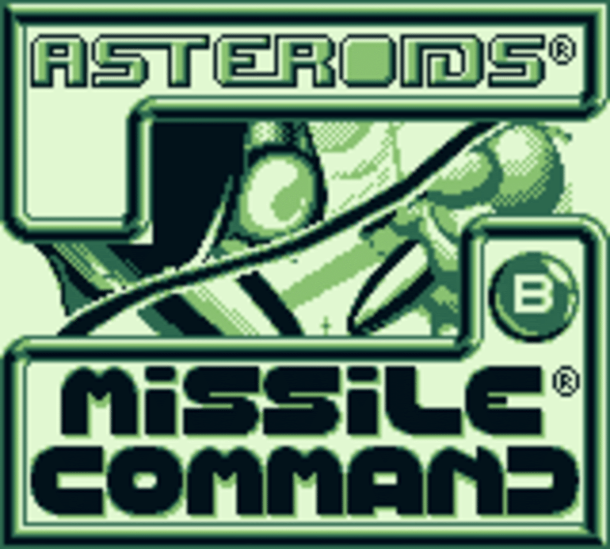 Arcade Classic No. 1: Asteroids / Missile Command screenshot