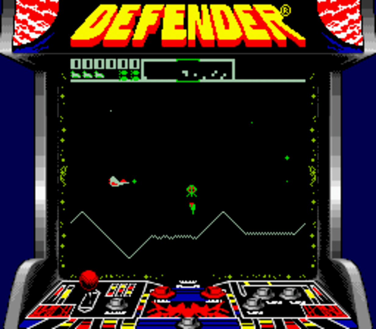 Arcade Classic No. 4: Defender / Joust screenshot