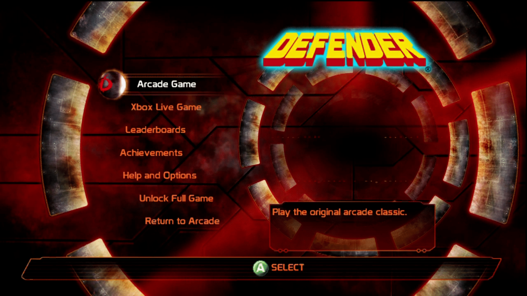 Defender screenshot