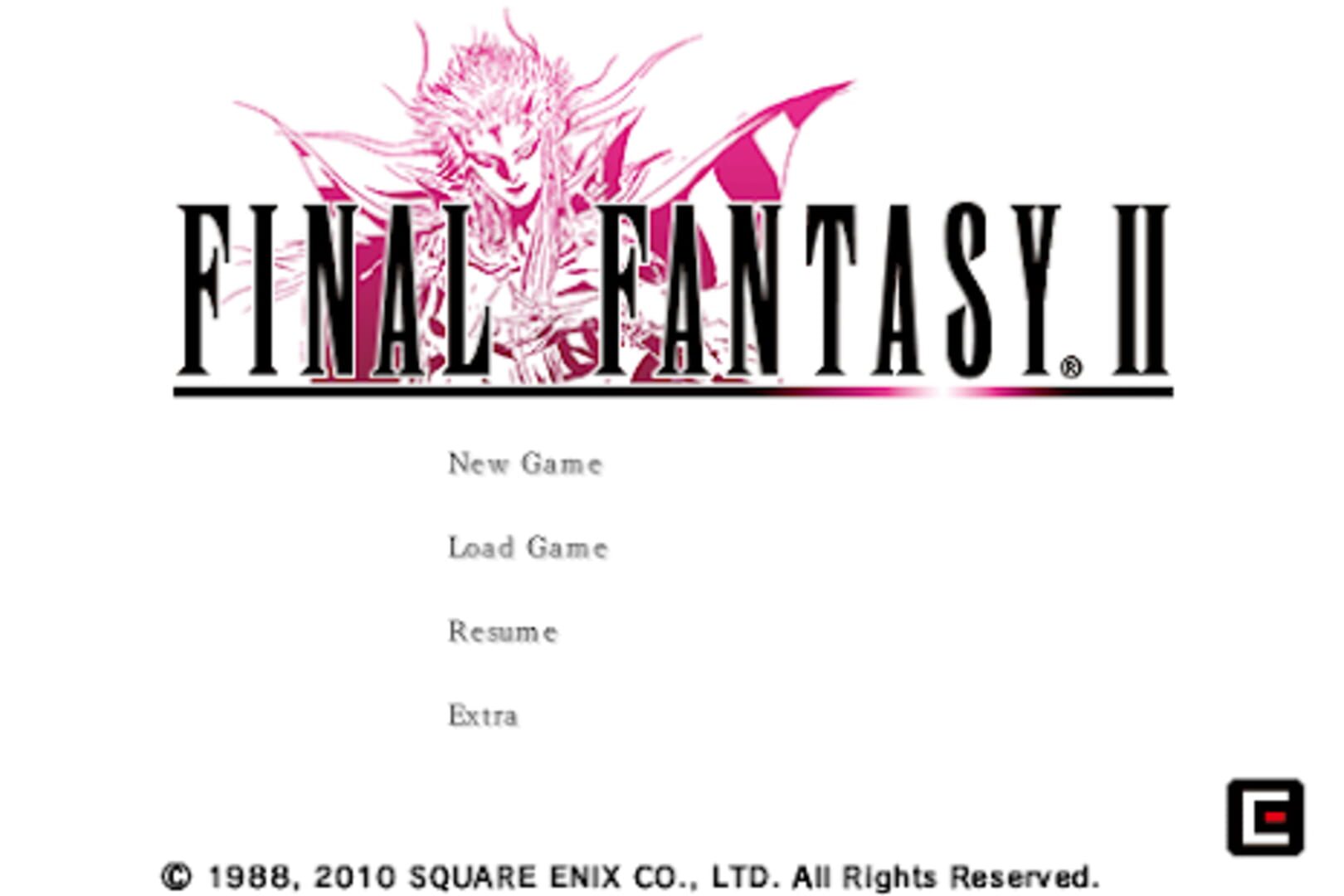 Captura de pantalla - Final Fantasy II