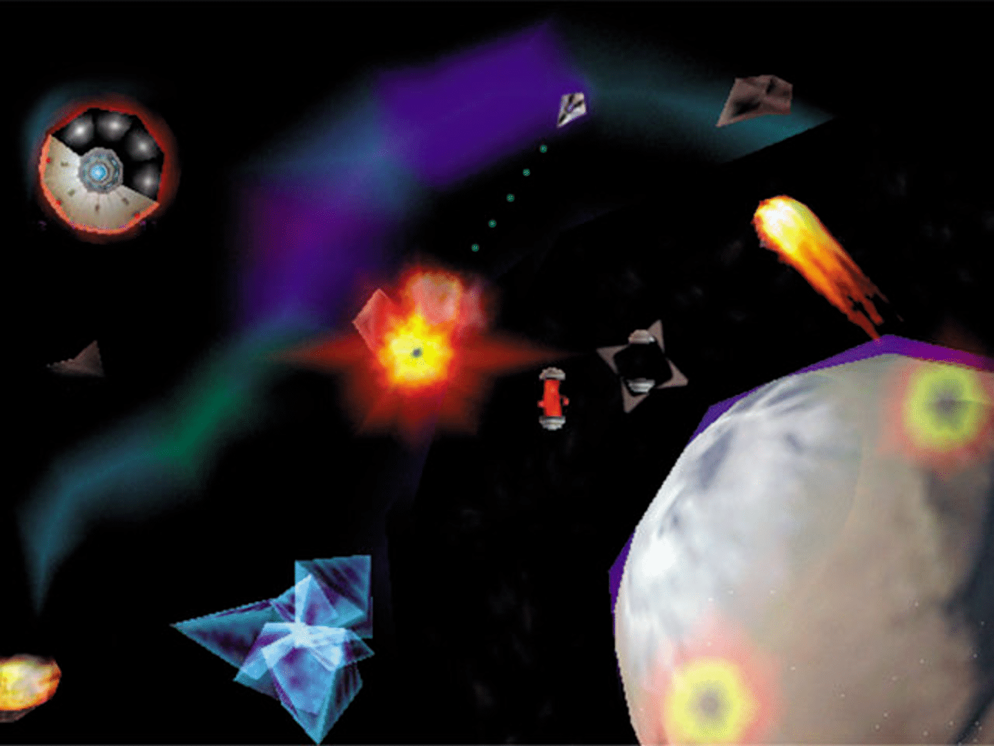 Asteroids screenshot