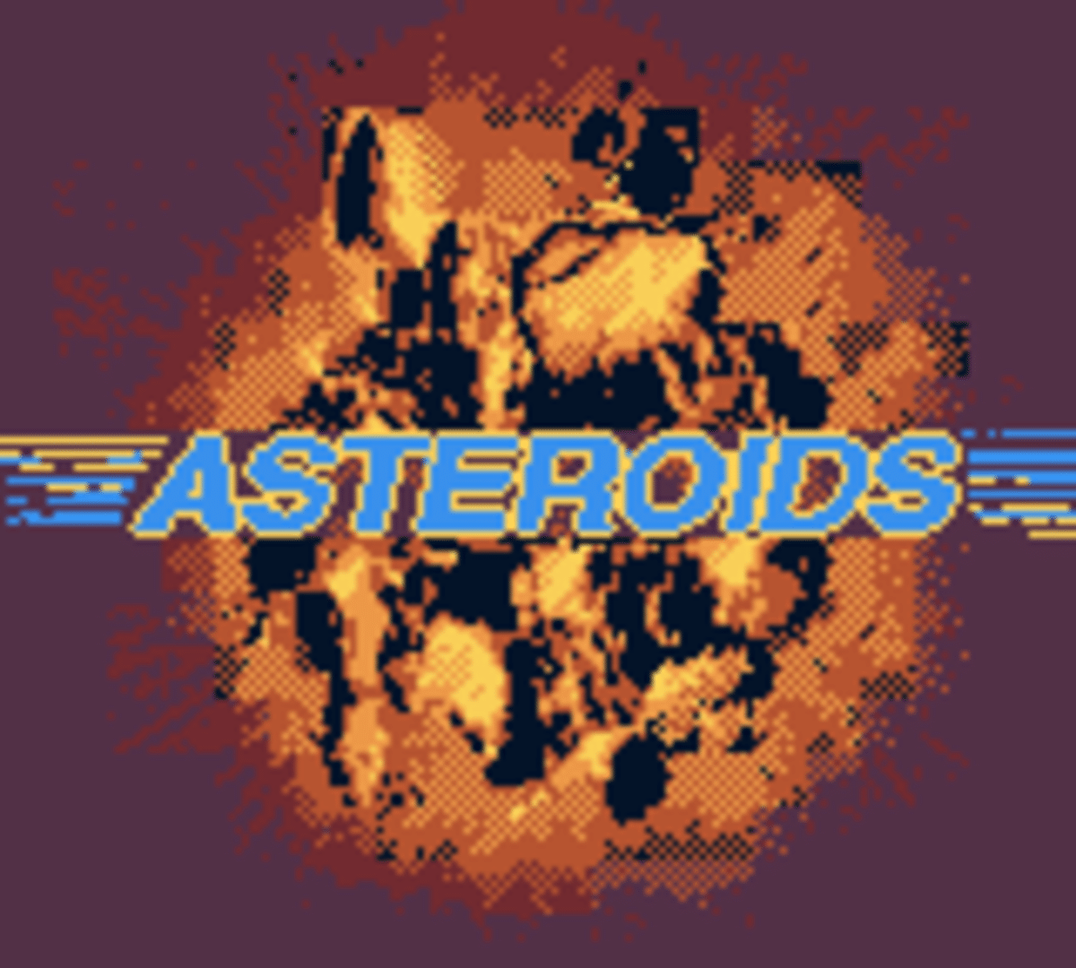 Asteroids screenshot