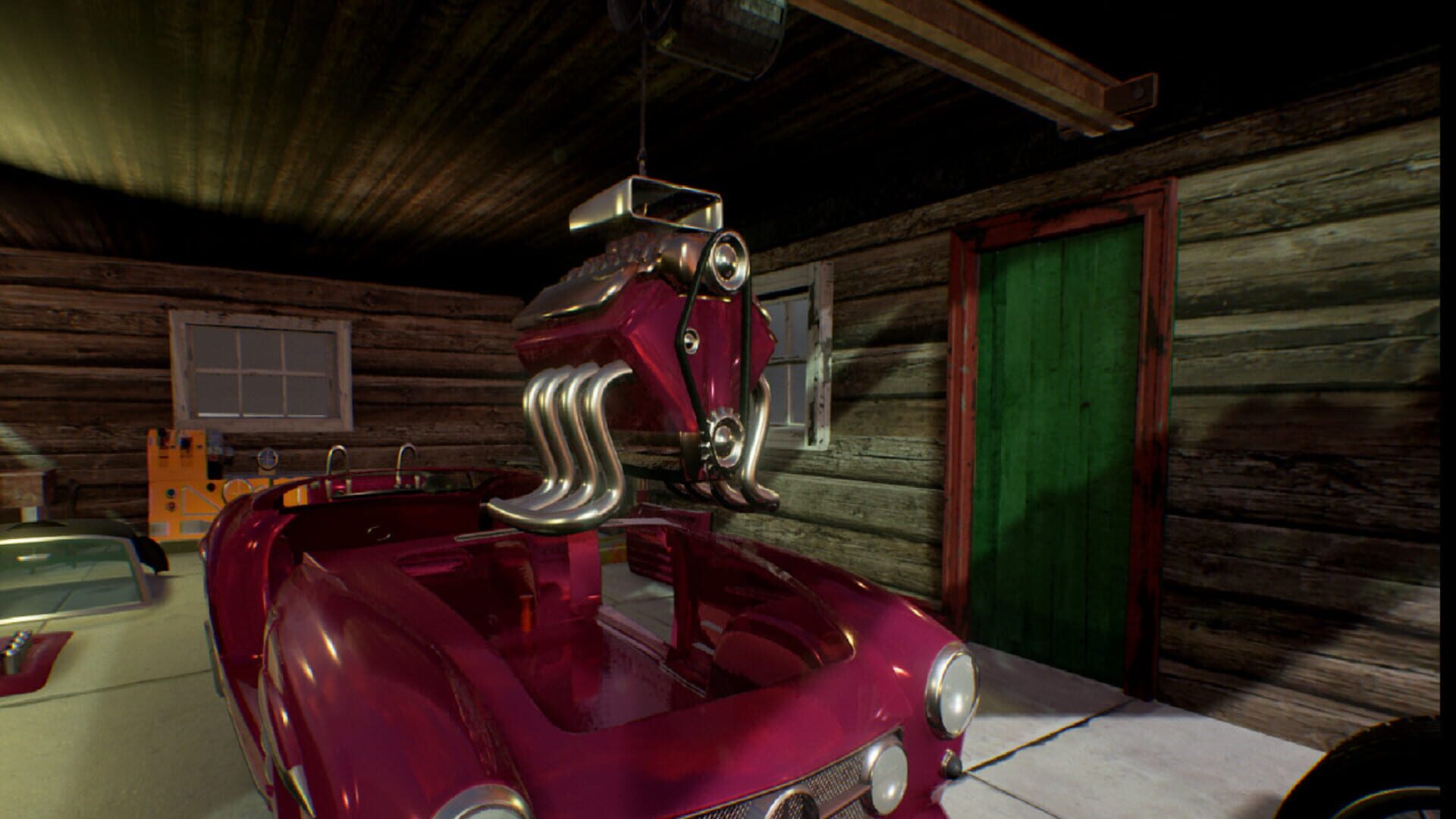 The Build and Race Hotrod Game - Screenshot