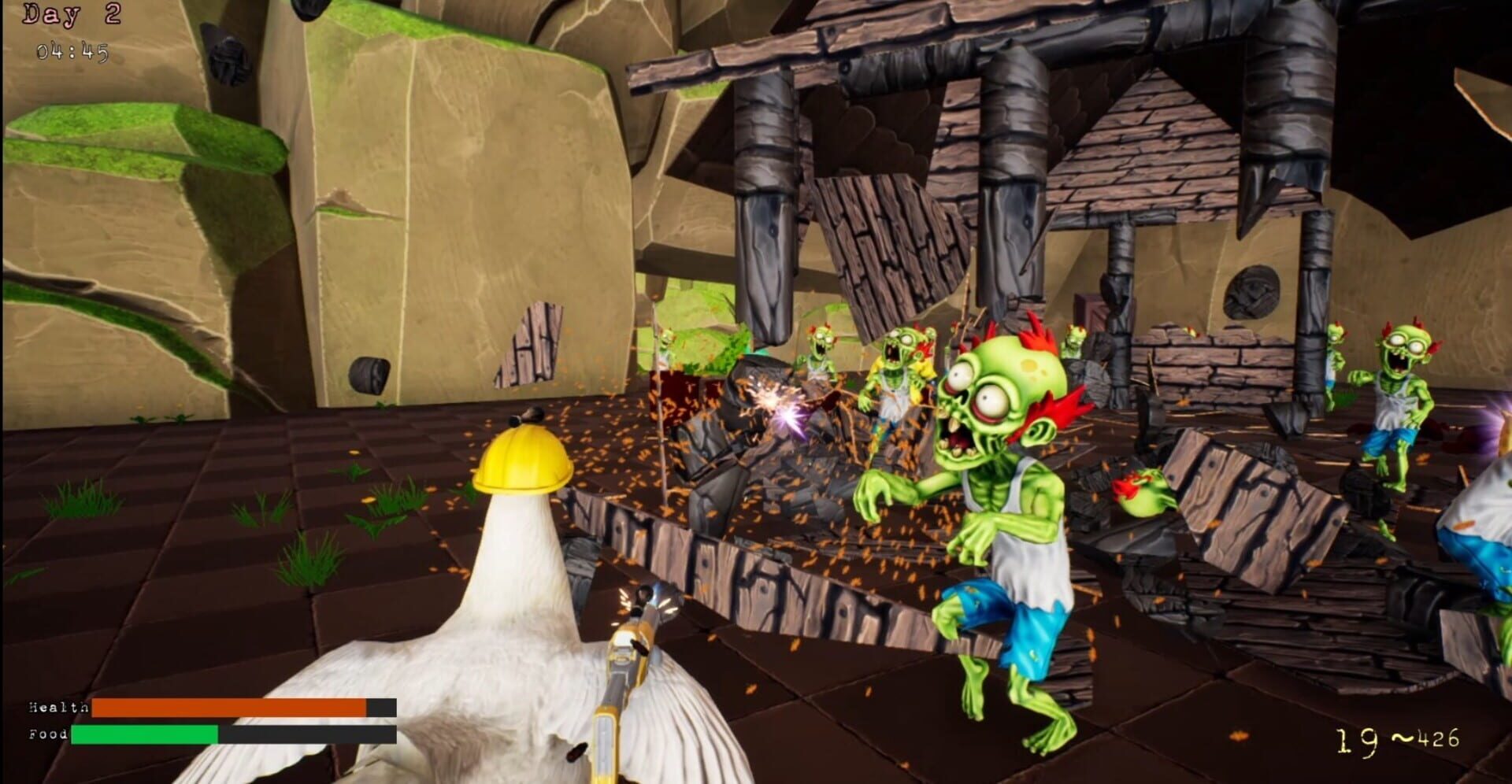 Rooster Rampage - Screenshot