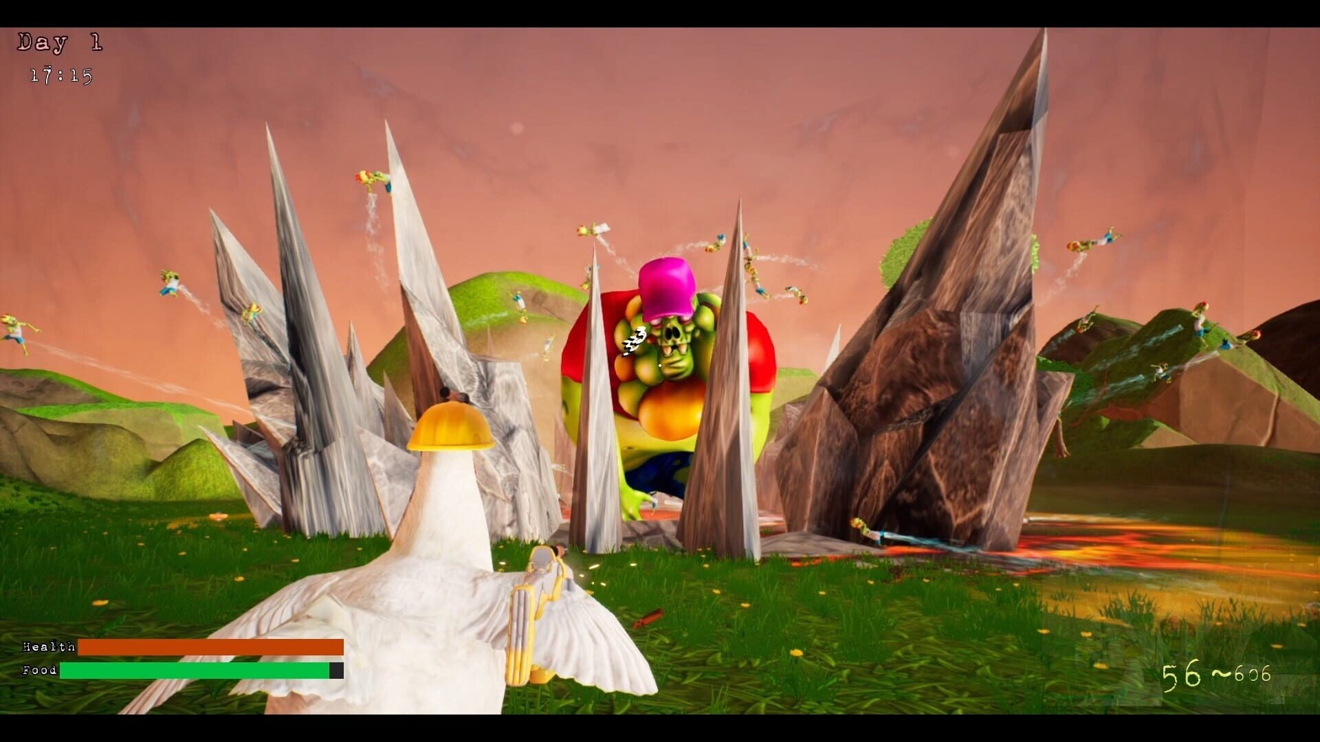 Rooster Rampage - Screenshot