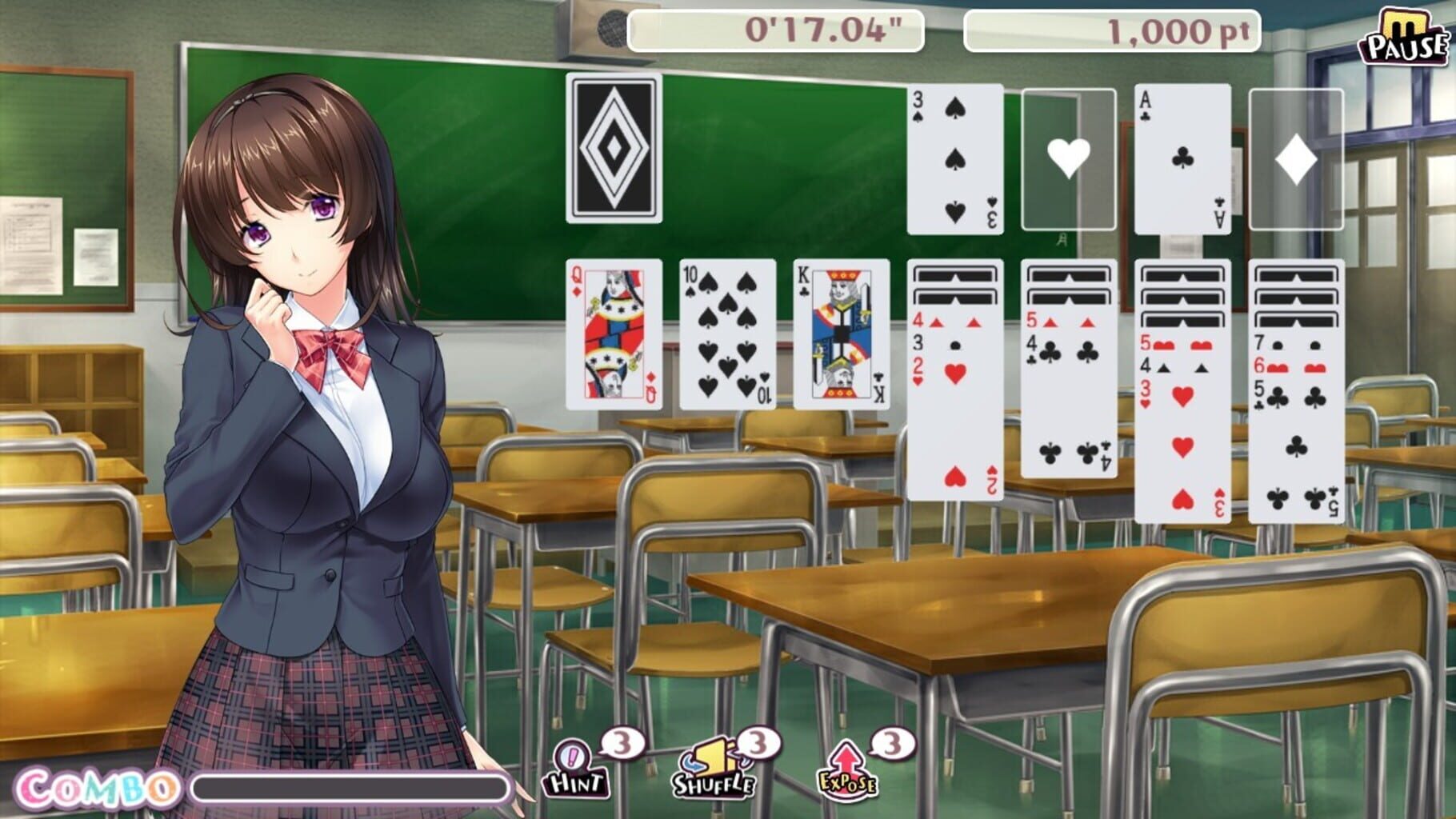 Pretty Girls Klondike Solitaire screenshot