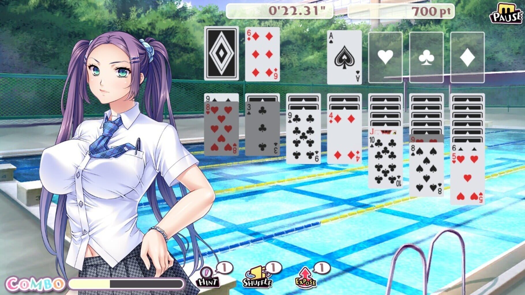 Pretty Girls Klondike Solitaire screenshot