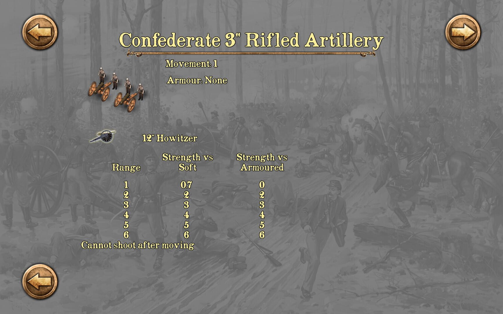 Chickamauga Battles - Screenshot