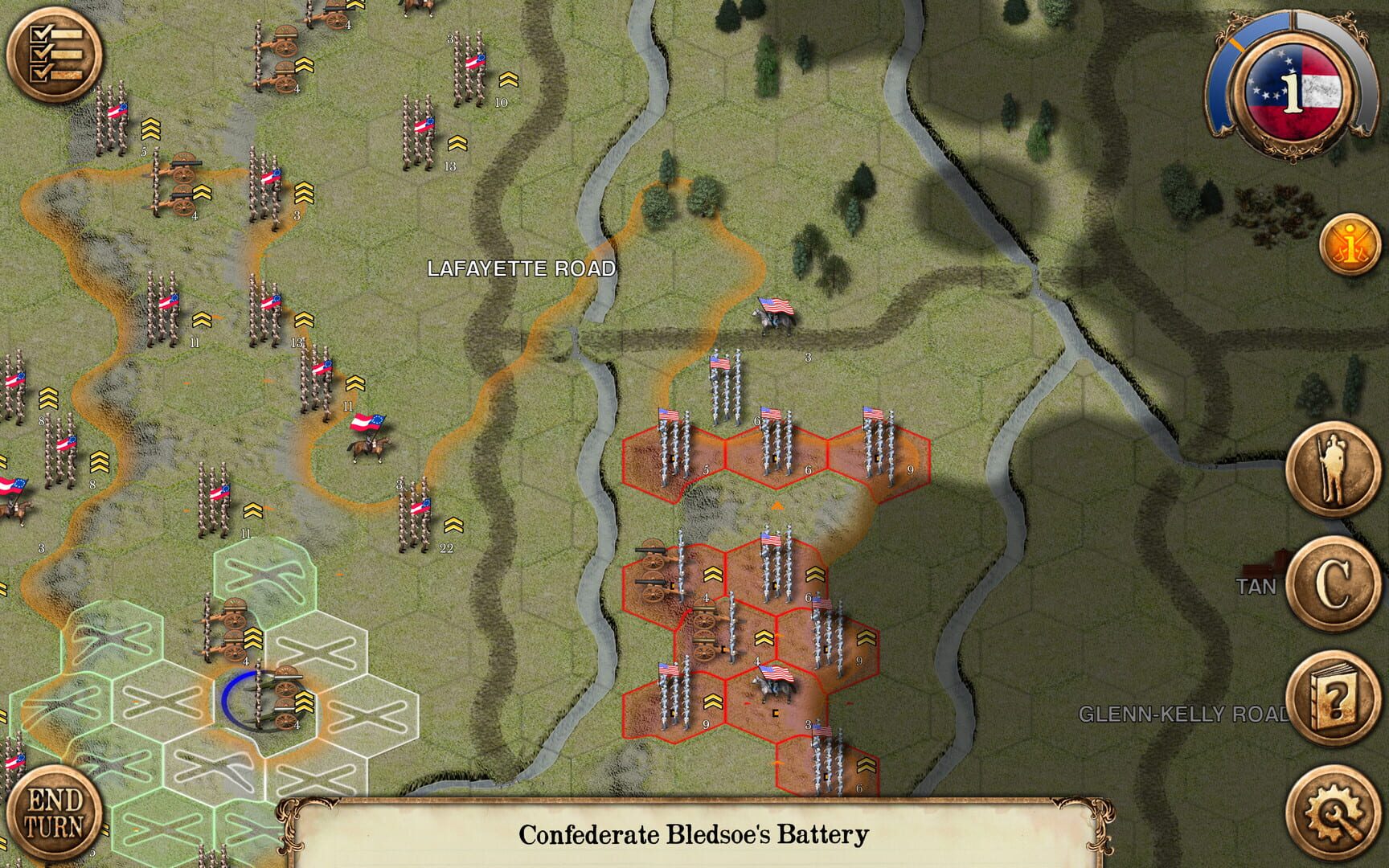 Chickamauga Battles - Screenshot