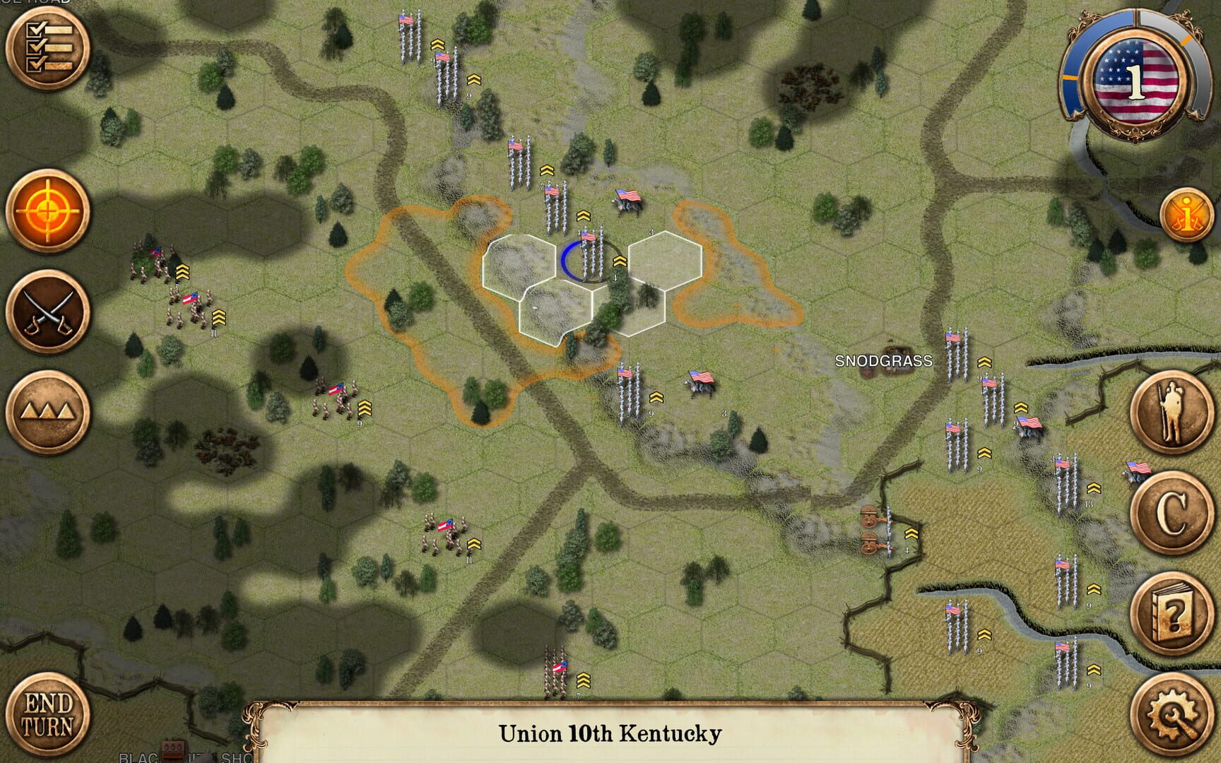 Chickamauga Battles - Screenshot