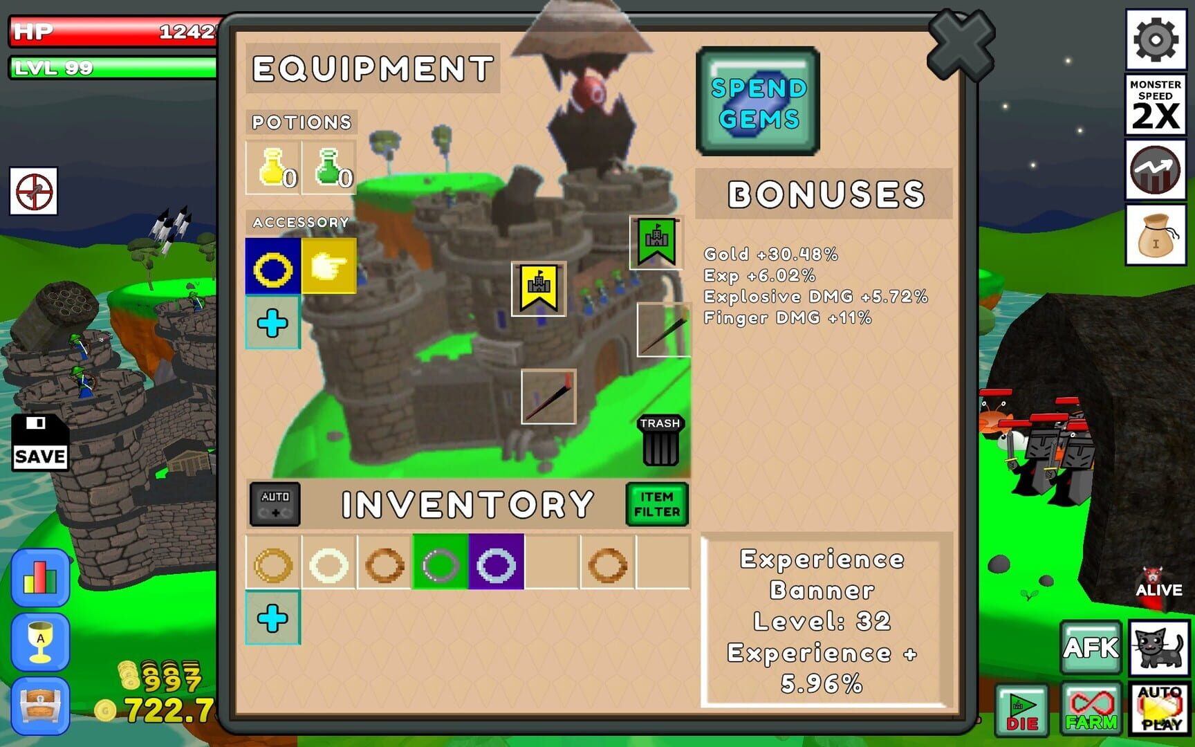 Grow Defense - Screenshot