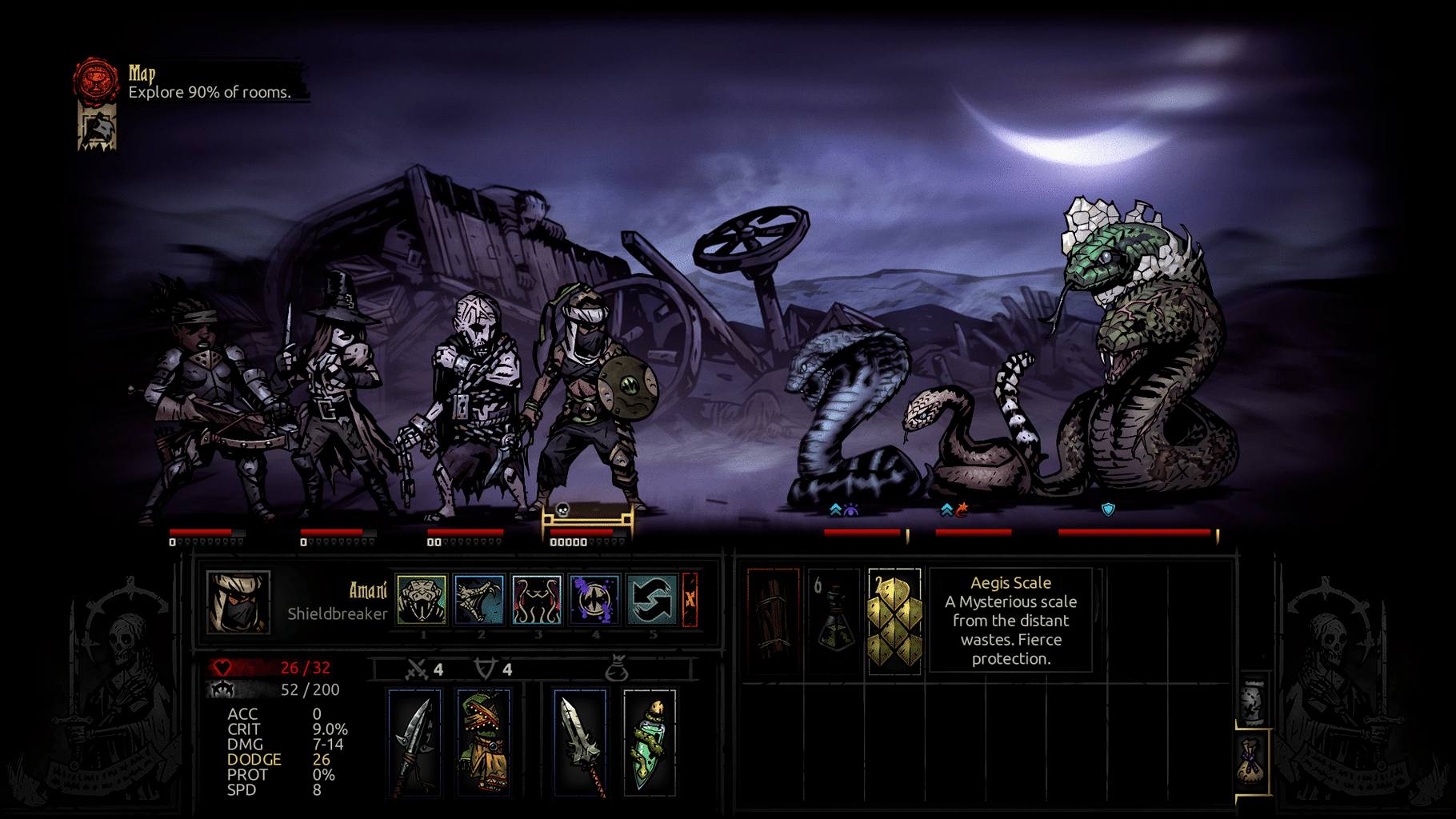 Darkest Dungeon: The Shieldbreaker screenshot