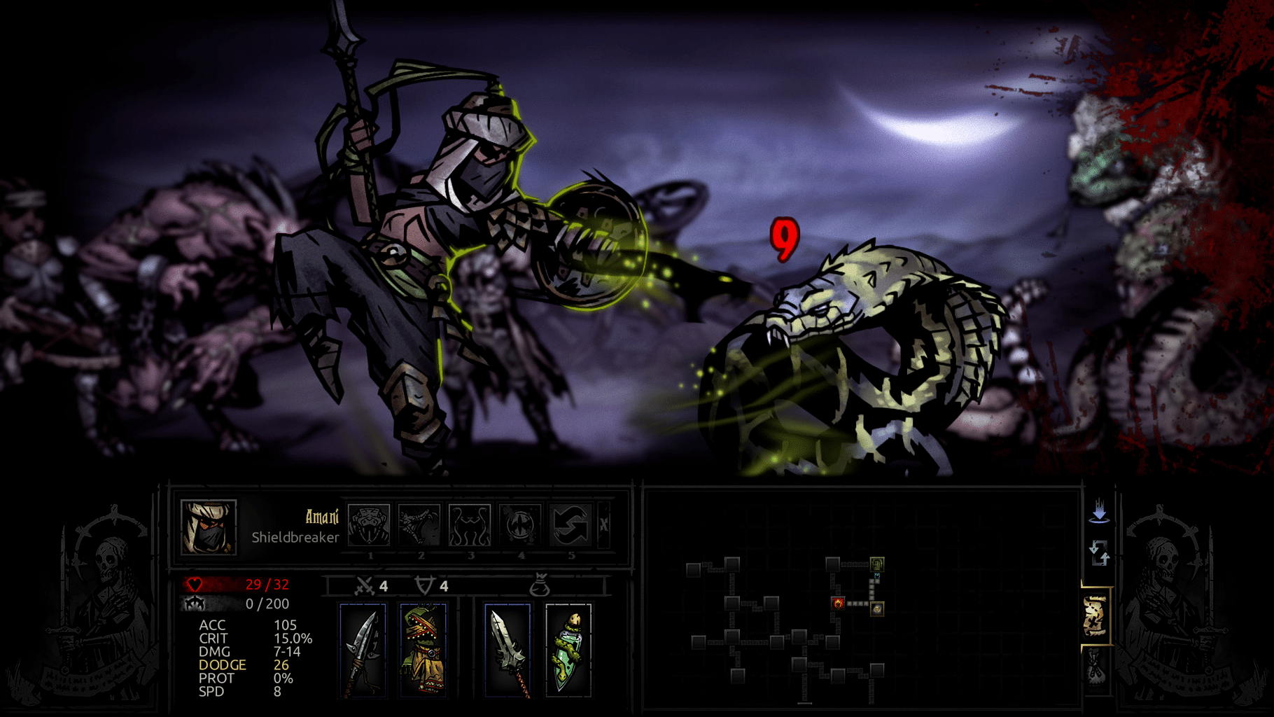 Darkest Dungeon: The Shieldbreaker screenshot