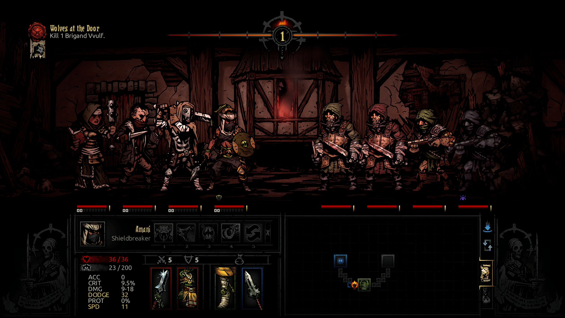 Darkest Dungeon: The Shieldbreaker screenshot