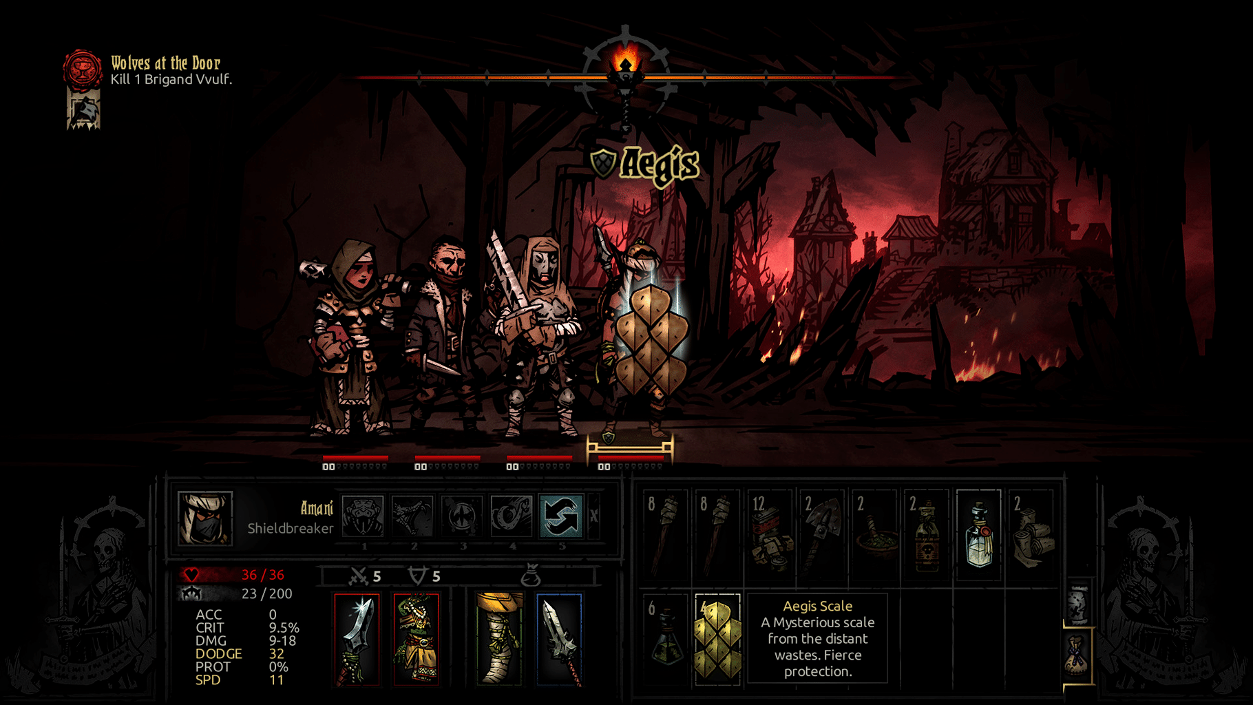 Darkest Dungeon: The Shieldbreaker screenshot