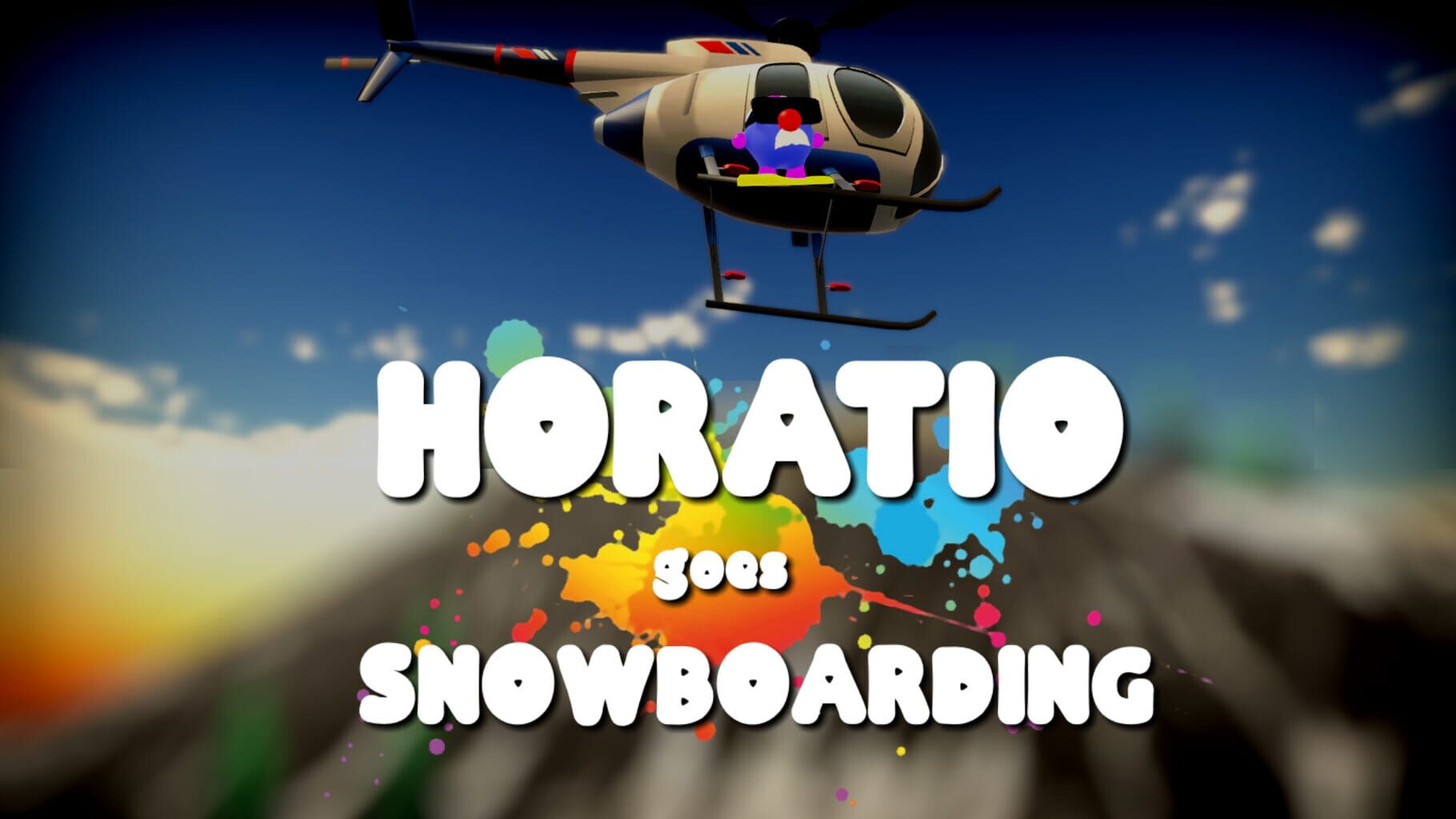 Horatio Goes Snowboarding screenshot