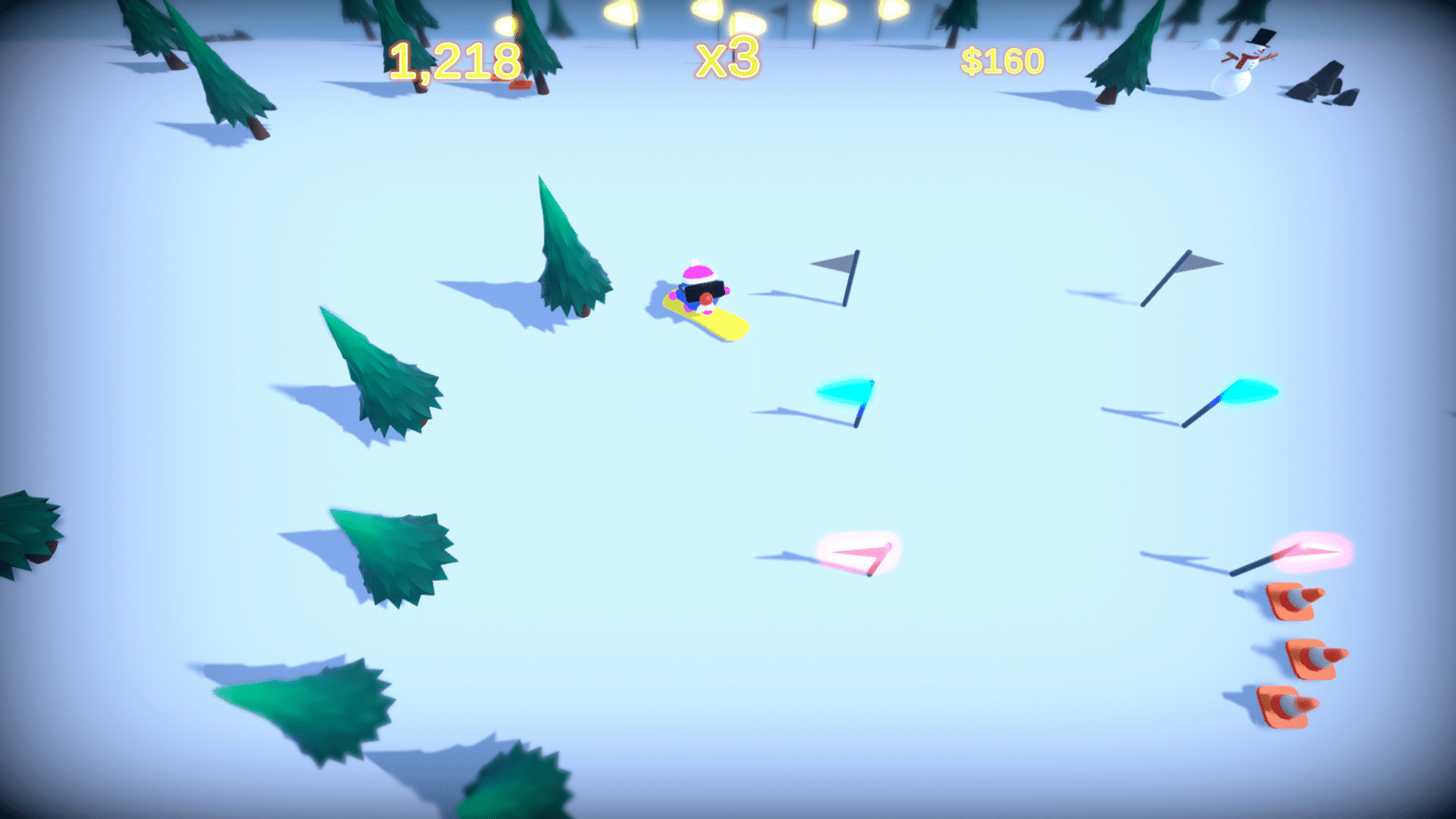 Horatio Goes Snowboarding screenshot