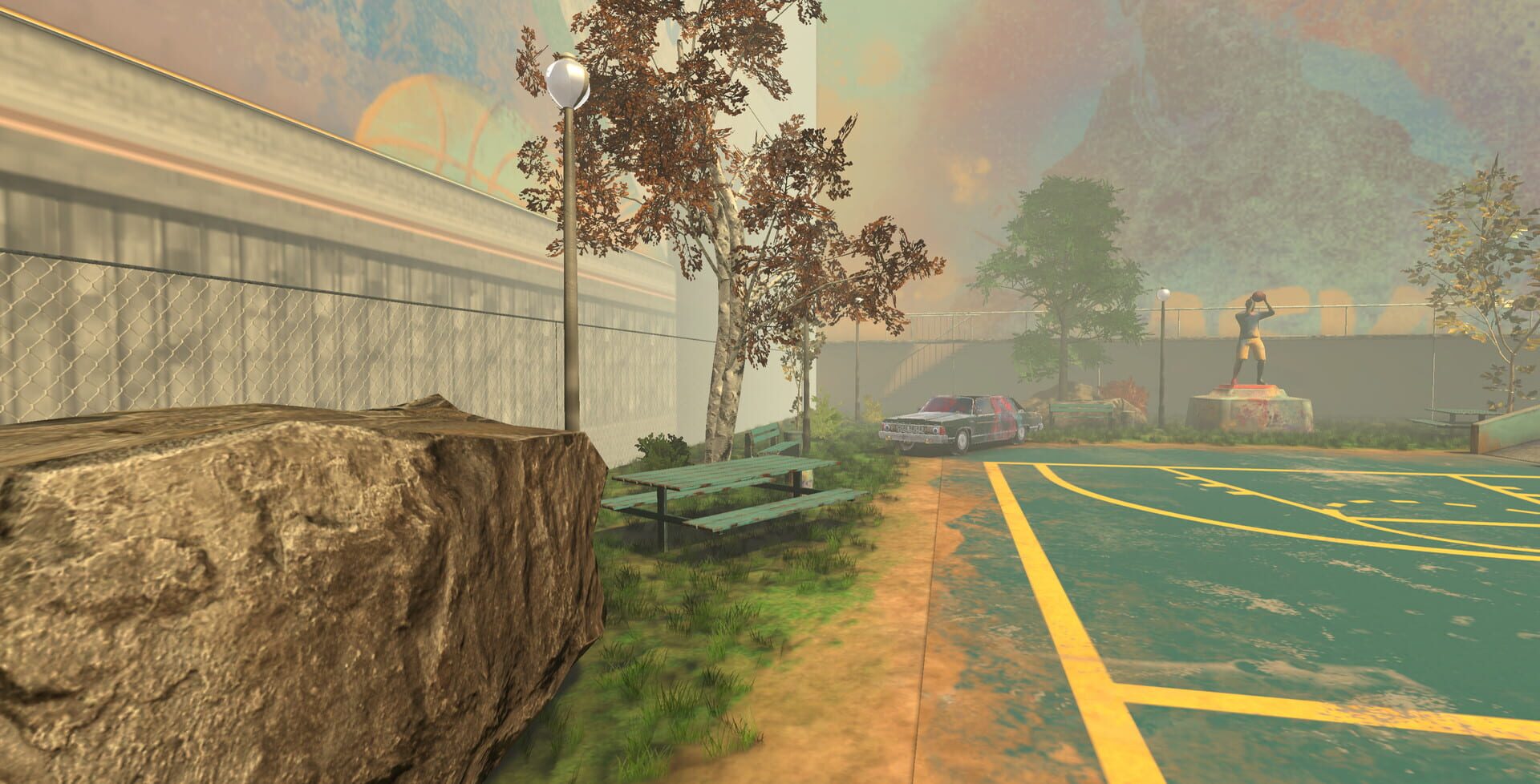 Urban Basketball VR - Screenshot